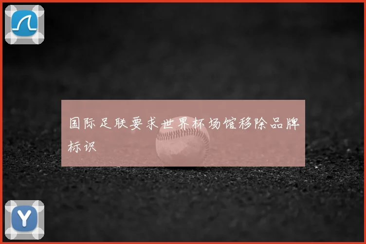 国际足联要求世界杯场馆移除品牌标识