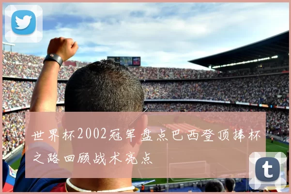 世界杯2002冠军盘点巴西登顶捧杯之路回顾战术亮点